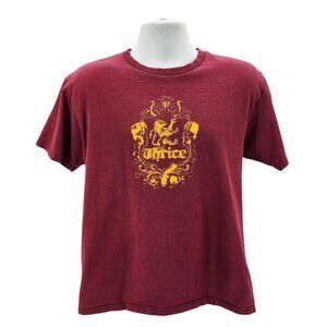 Vintage Fruit of the Loom Thrice Maroon Graphic T-Shirt Mens Large